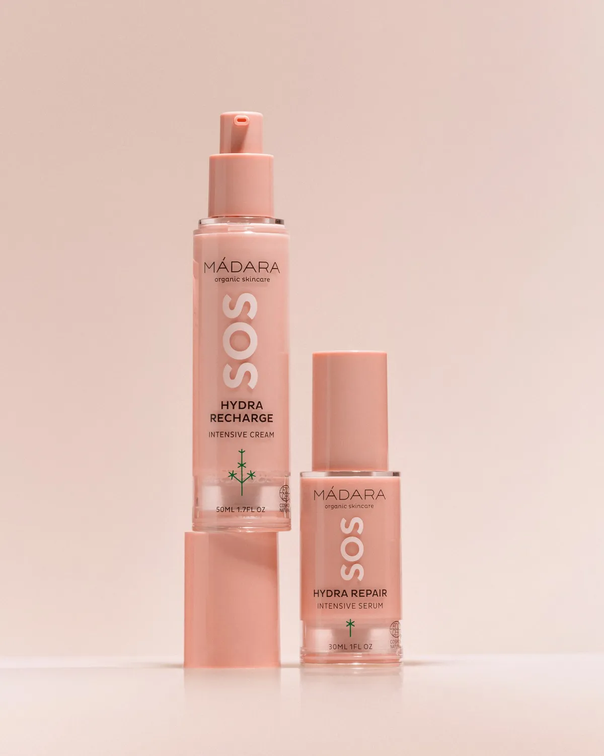 Mádara SOS Hydra coffret crème et sérum peau sèche