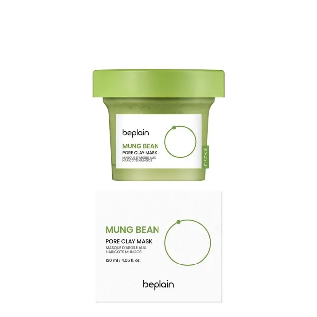 Beplain Mung Bean Pore masque argile purifiant 120 ml