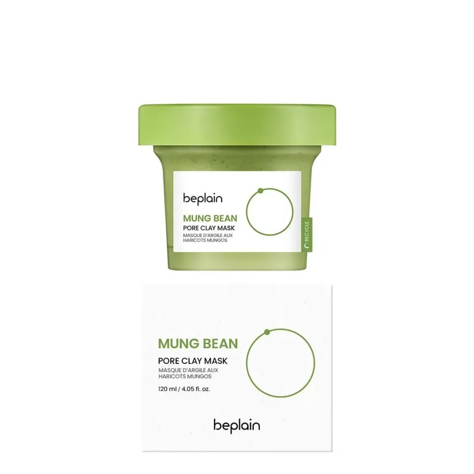 Beplain Mung Bean Pore masque argile purifiant 120 ml