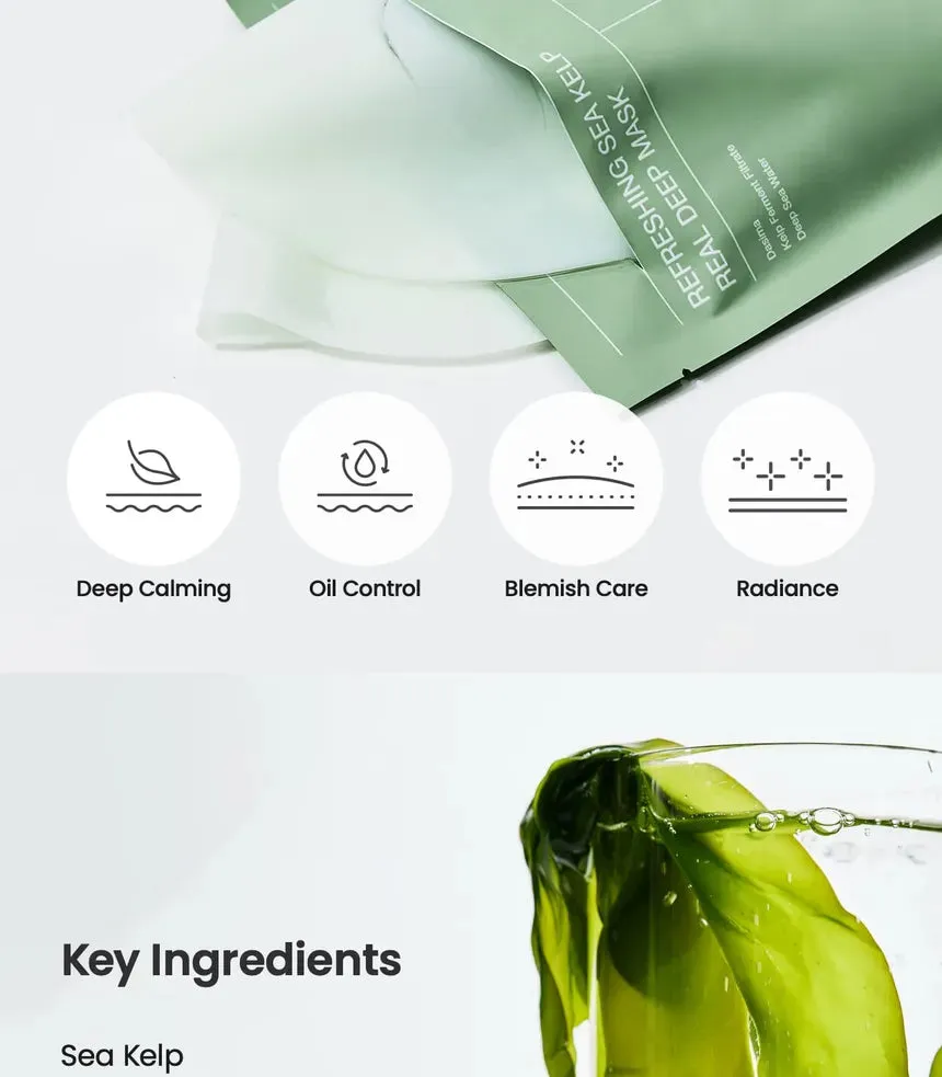 Biodance Real Deep Mask hydrogel varech 1 pièce apaisant