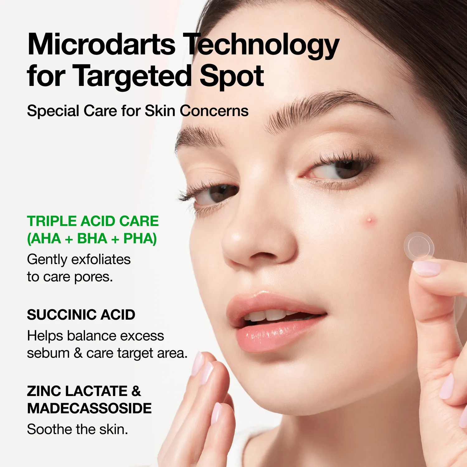 Anua Triple Acid Spot Care Microdart Patch patch boutons