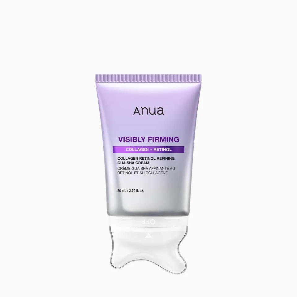 ANUA Collagen Retinol crème cou gua sha lift