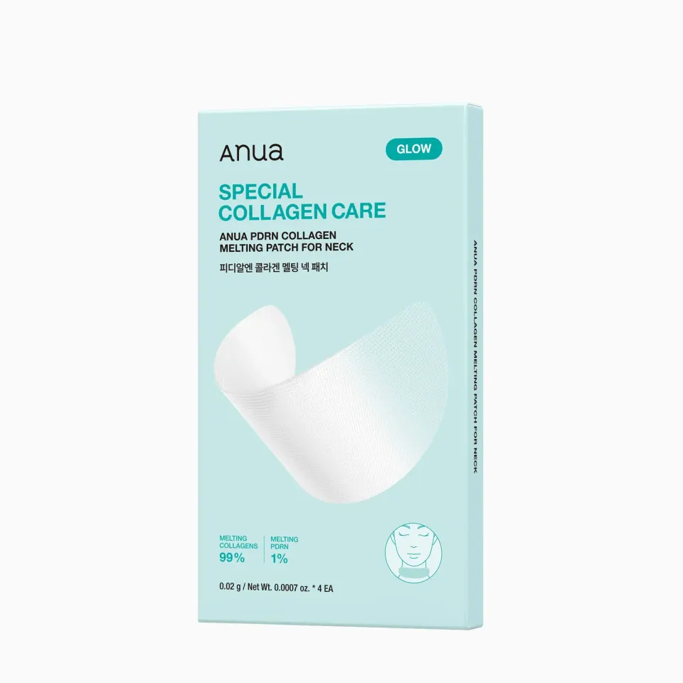 ANUA PDRN Collagen patch cou 4 pièces