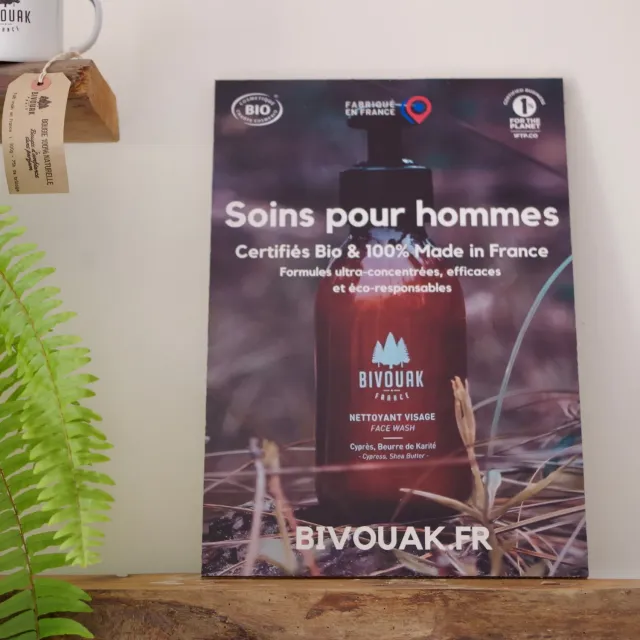 Bivouak Affiche A3 PLV carton rigide 29,7x42 cm