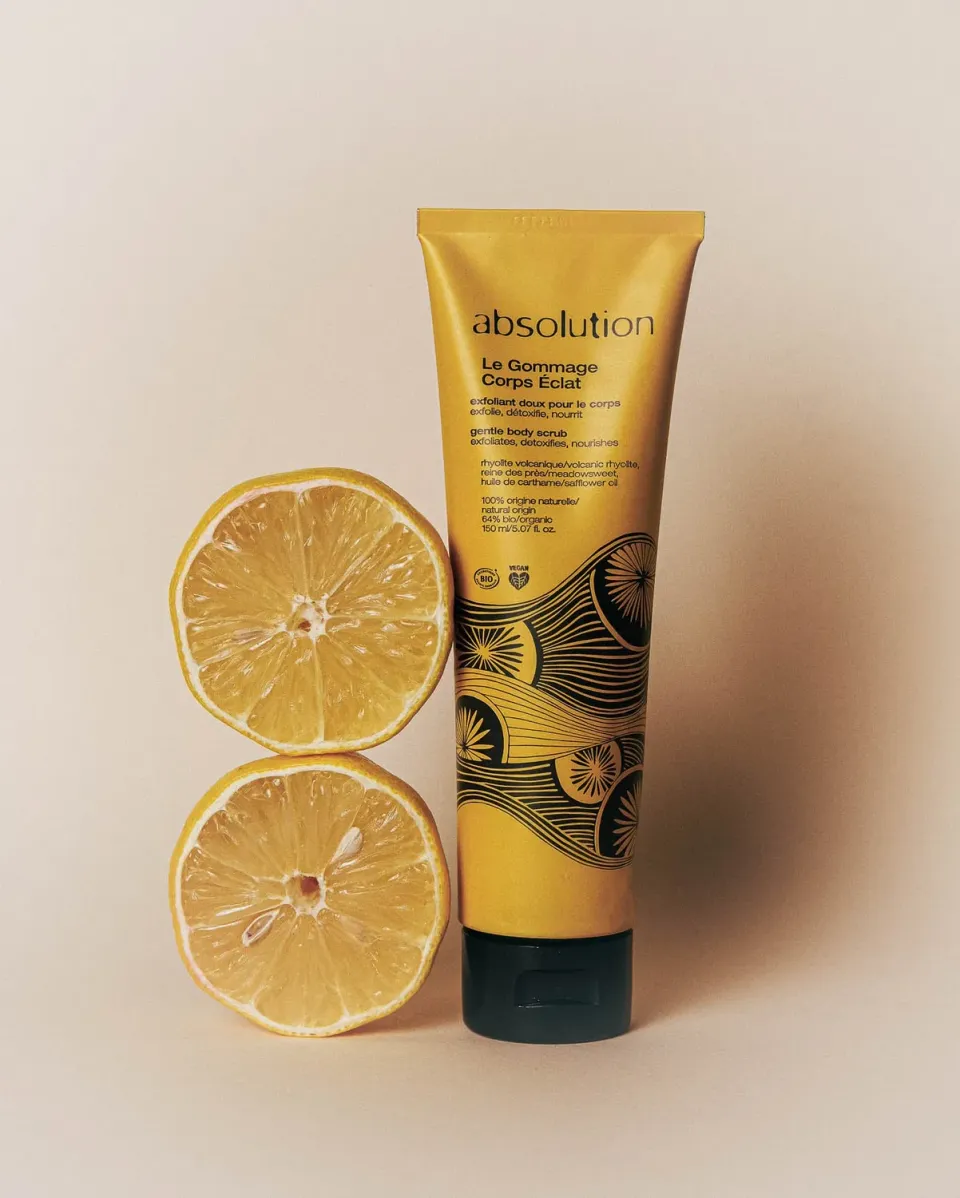Absolution Gommage Corps Éclat exfoliant doux karité