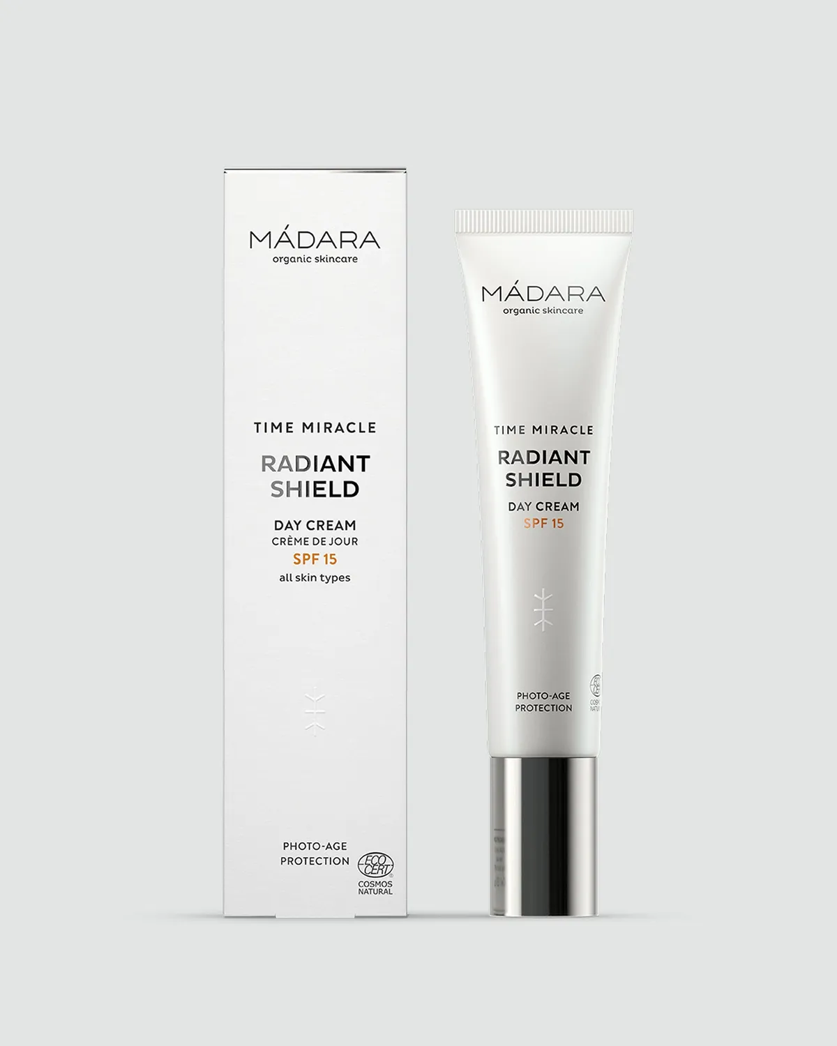 Mádara Radiant Shield Day Cream SPF15 crème visage éclat sample