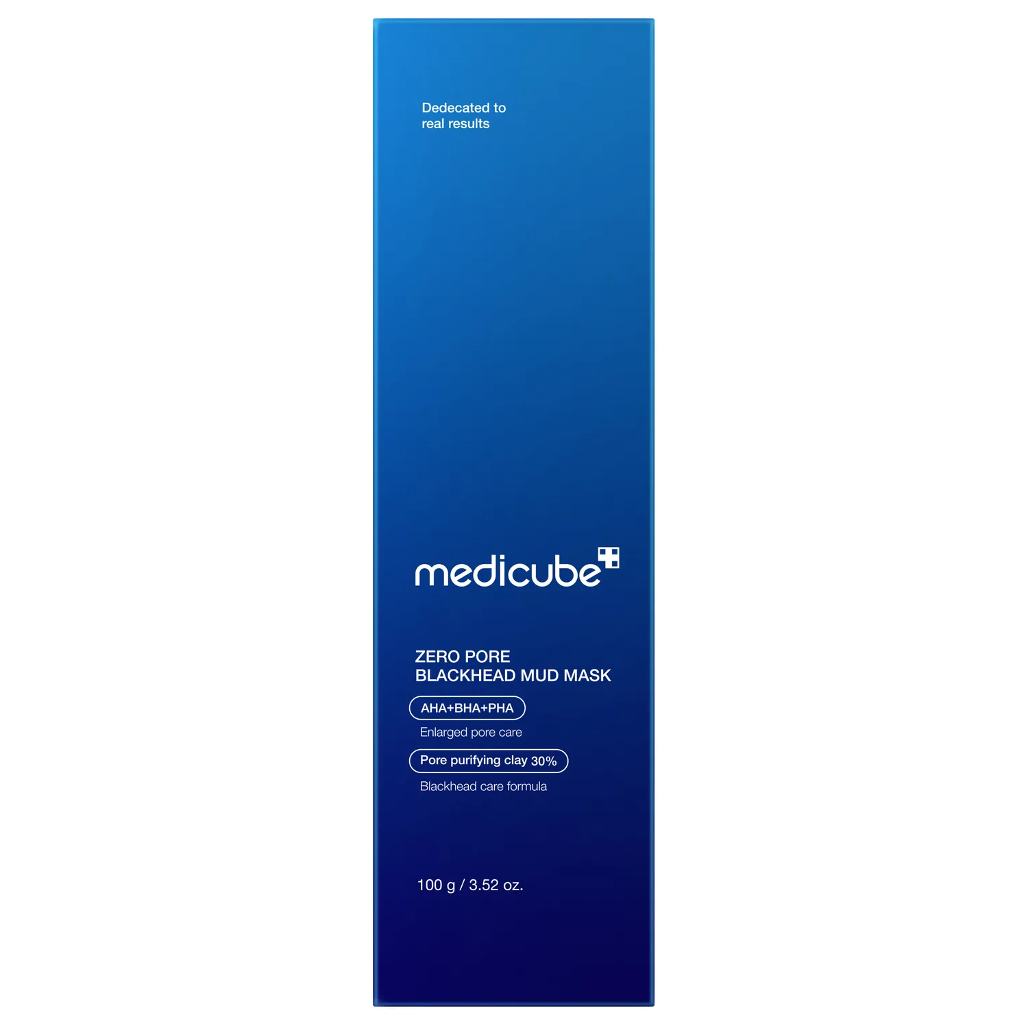 Medicube Zero Masque boue points noirs 100g argile