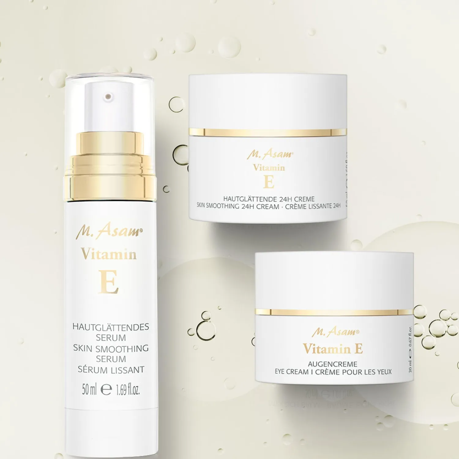 M. Asam Vitamin E crème contour yeux 20 ml