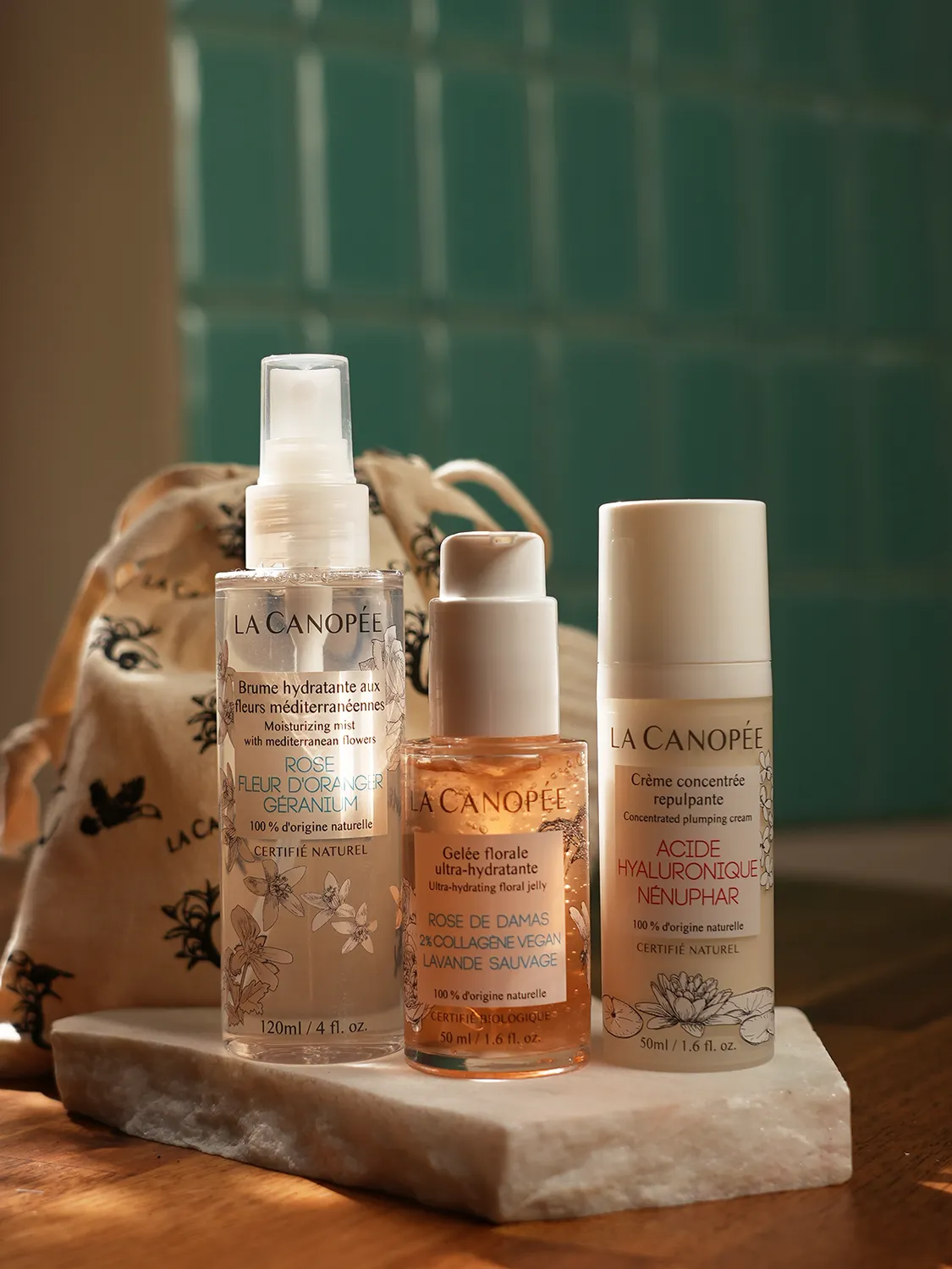 La Canopée Pochette Nouveauté Anti-Âge coffret 3 soins