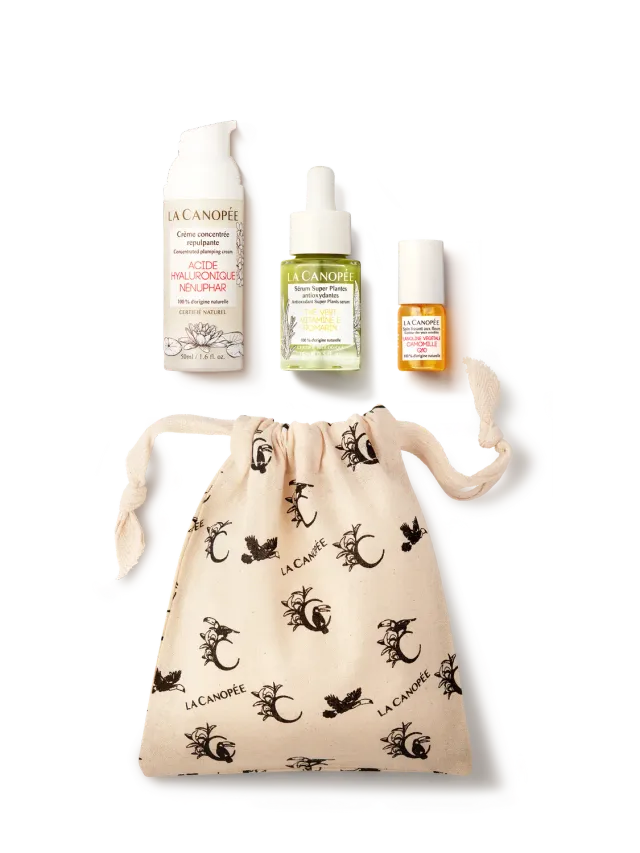 La Canopée Trio anti-âge coffret 3 soins repulpant
