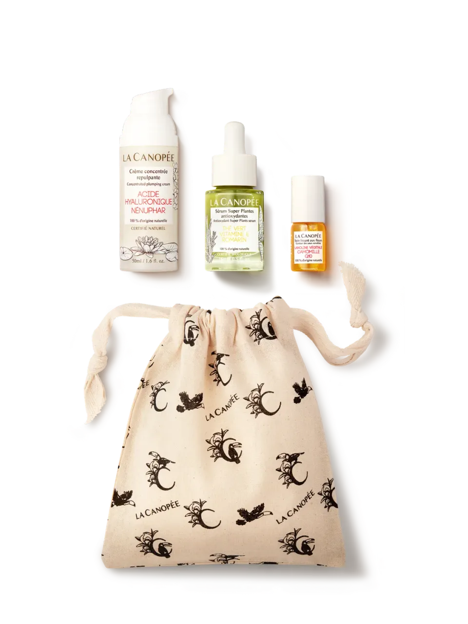 La Canopée Trio anti-âge coffret 3 soins repulpant