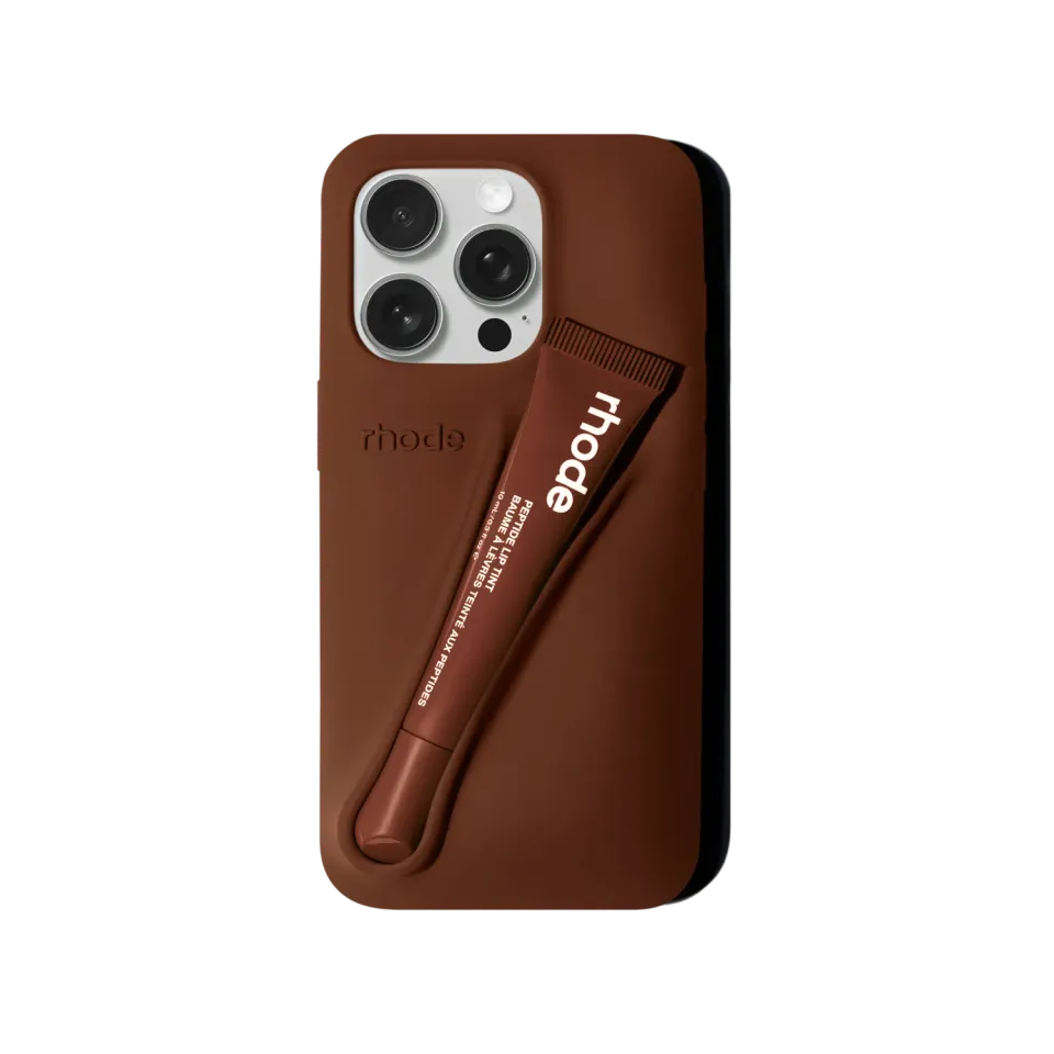 Rhode Lip Case coque silicone iPhone 16 Pro noire