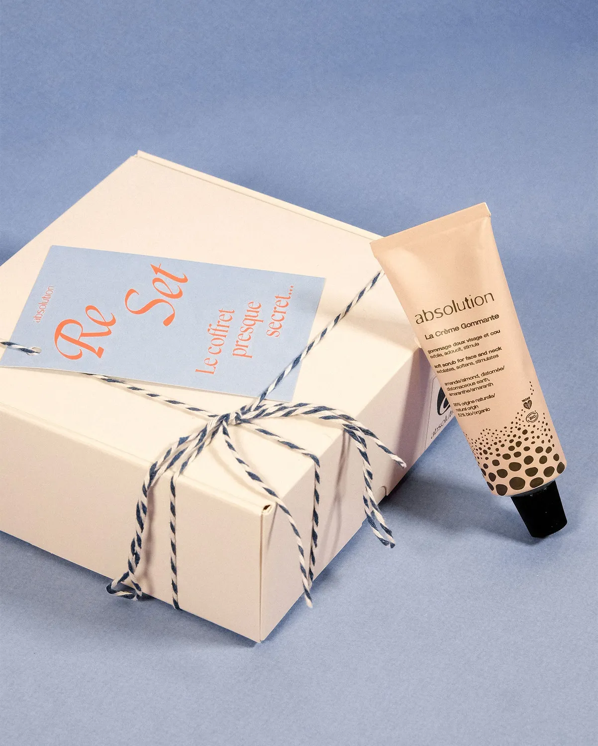 Absolution Presque Secrets coffret soin Re-Hab Re-Boot Re-Set