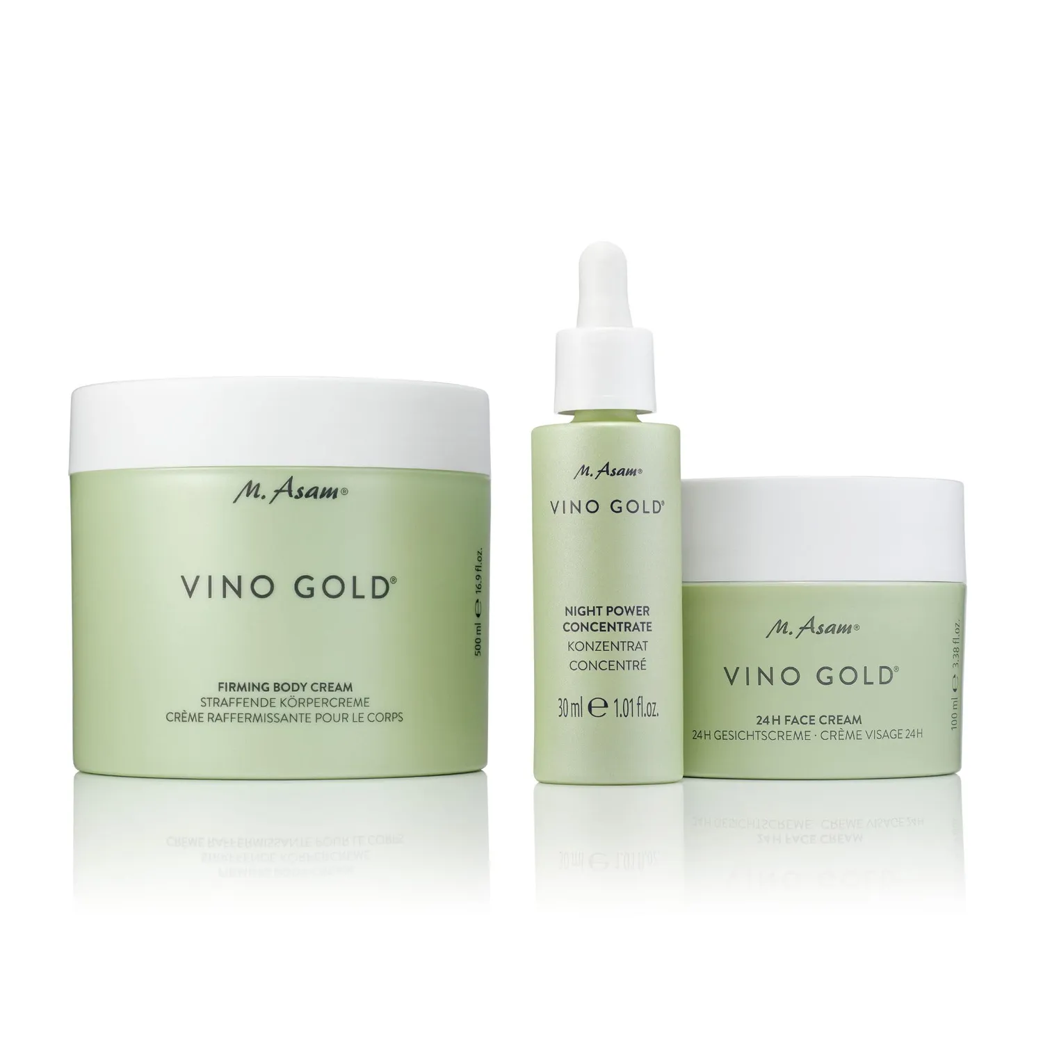 M. Asam Vino Gold Lotion Corps Raffermissante 500ml karité