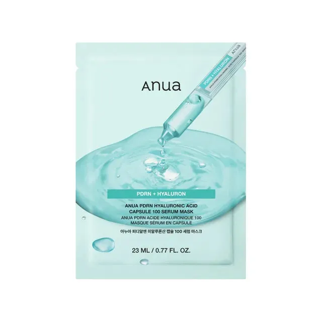 Anua PDRN Hyaluron 100 masque tissu éclat 1 pièce