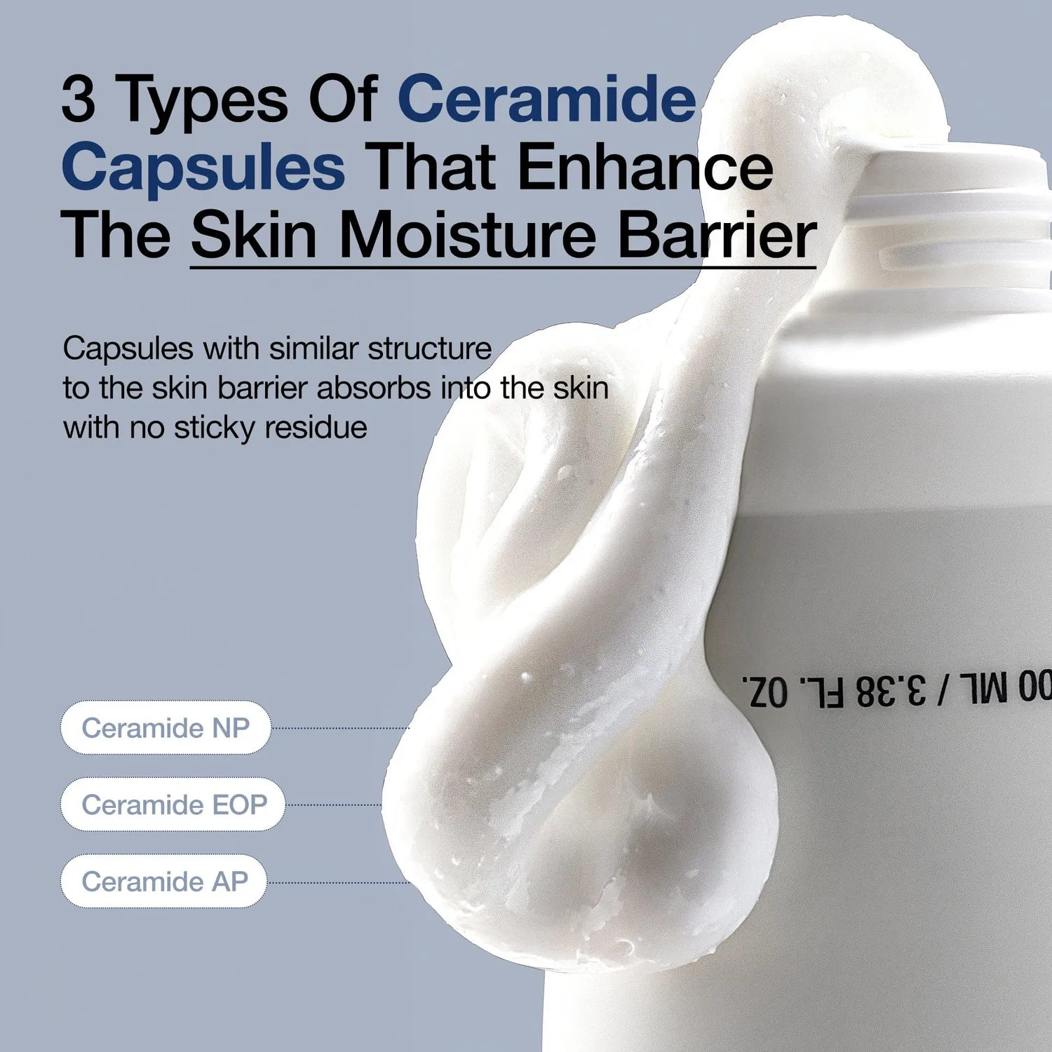 Anua 3 Ceramide Panthenol crème visage barrière  hydratante