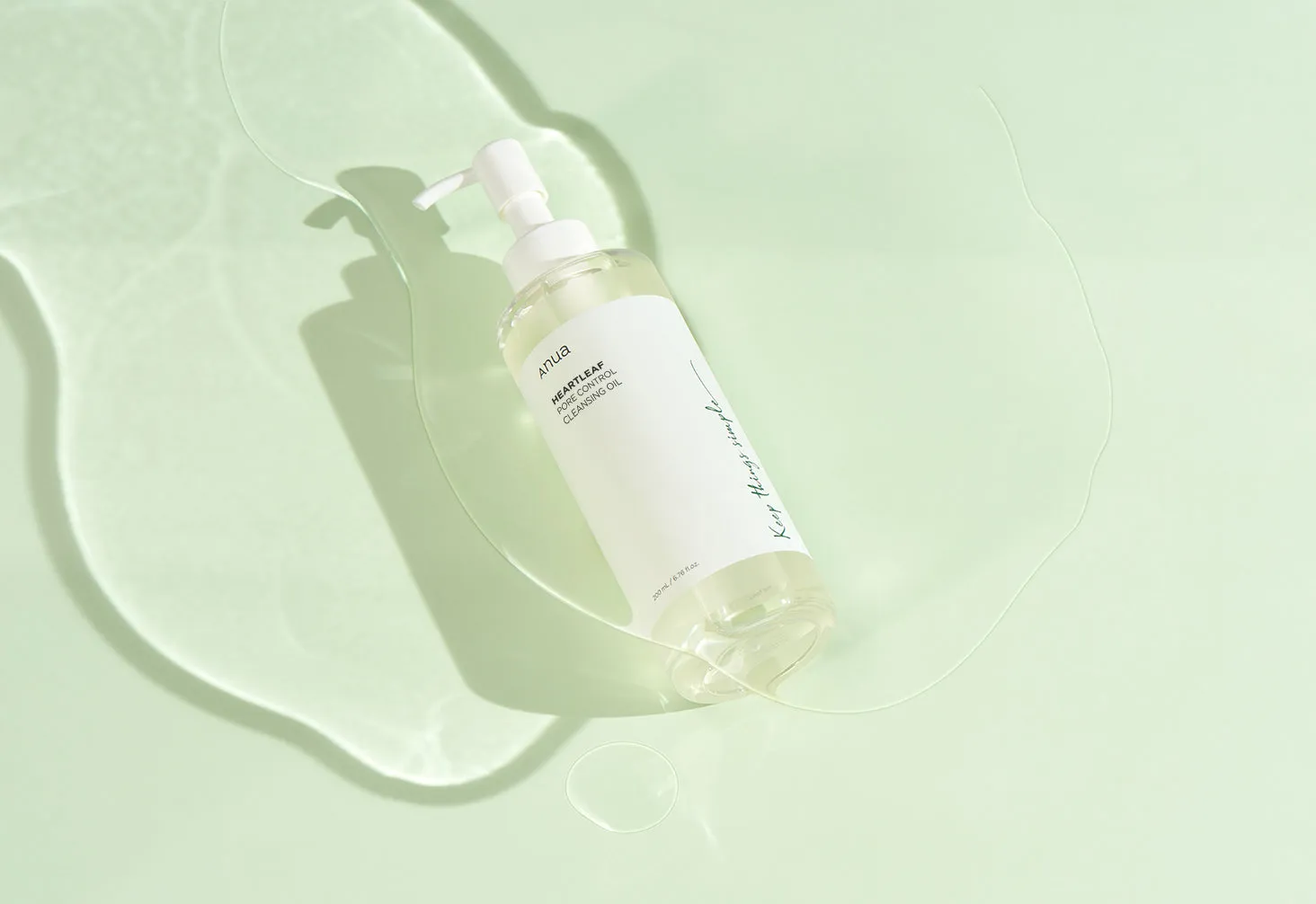 Anua Heartleaf huile démaquillante 200 ml anti-pores