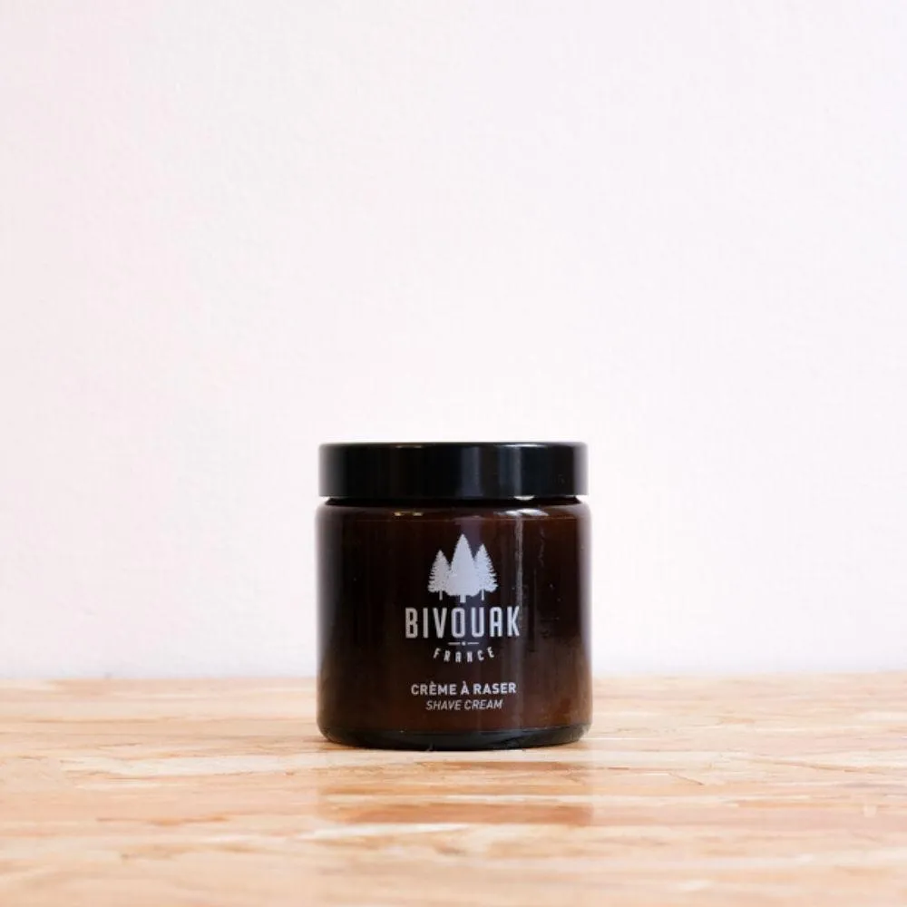 Bivouak crème à raser bio 120ml non moussante