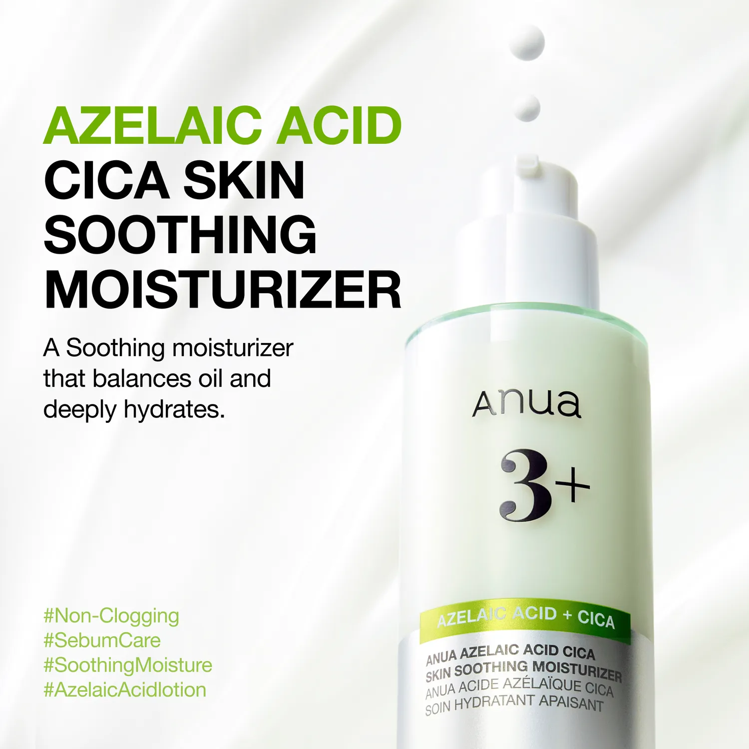 ANUA Azelaic Acid Cica crème apaisante