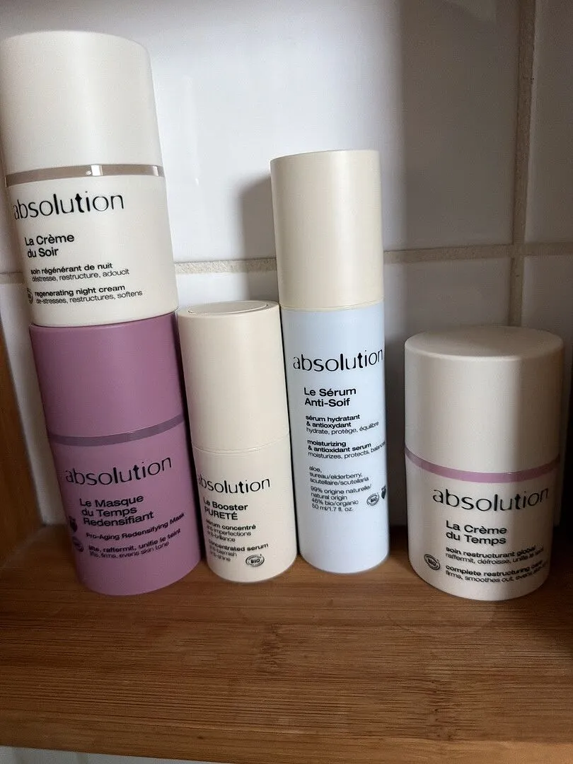 Absolution Bundle Hydratation Équilibre Coffret bio 3 soins