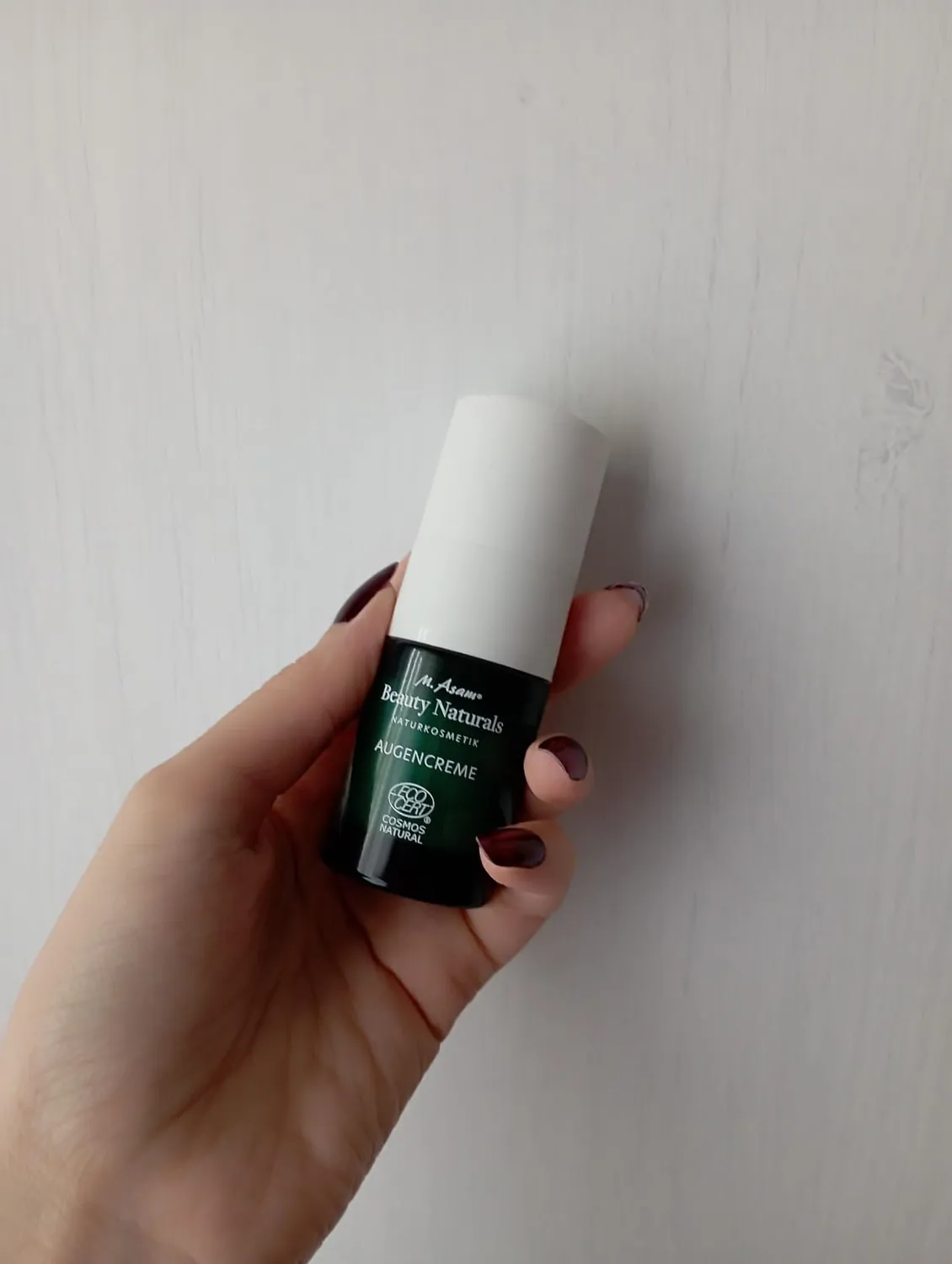 M. Asam Beauty Naturals crème yeux 15 ml anti-cernes