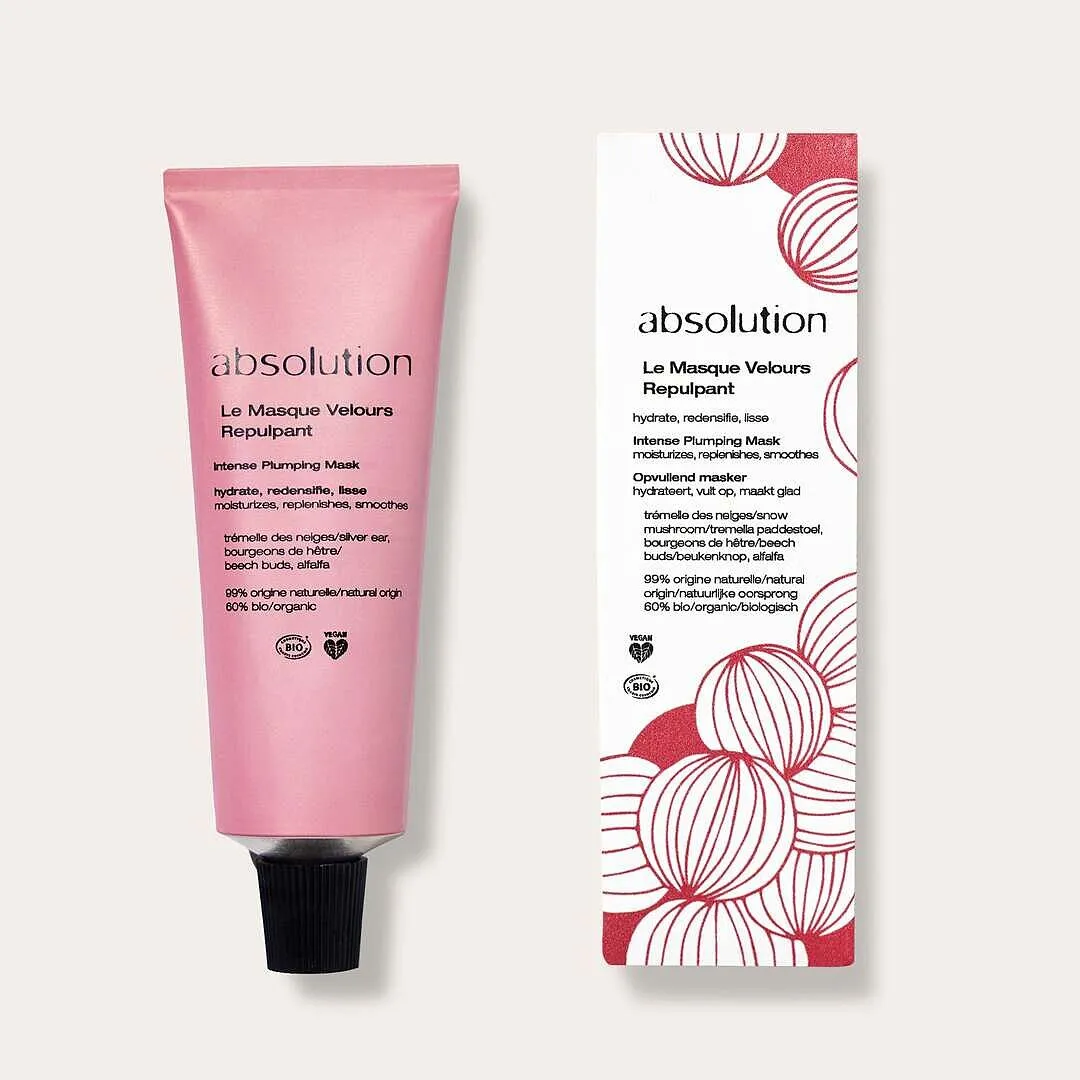 Absolution Velours Repulpant masque visage hydratant bio
