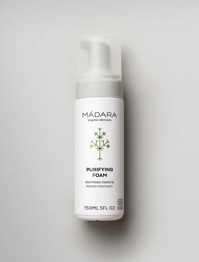 Mádara Purifying Foam mousse nettoyante 150 ml yarrow