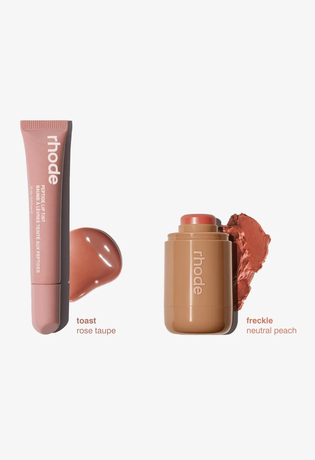 Rhode The Duos Freckle Toast duo maquillage blush gloss