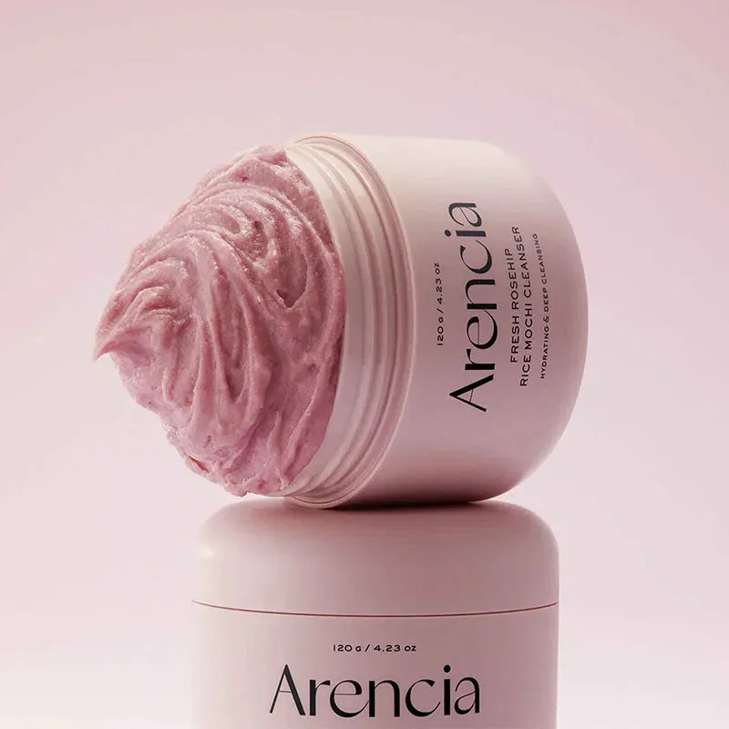 Arencia Fresh Rosehip Rice Mochi Cleanser nettoyant 120g