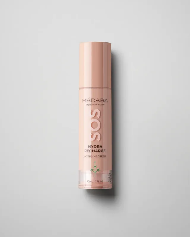Mádara SOS Hydra Recharge crème hydratante échantillon peaux sèches