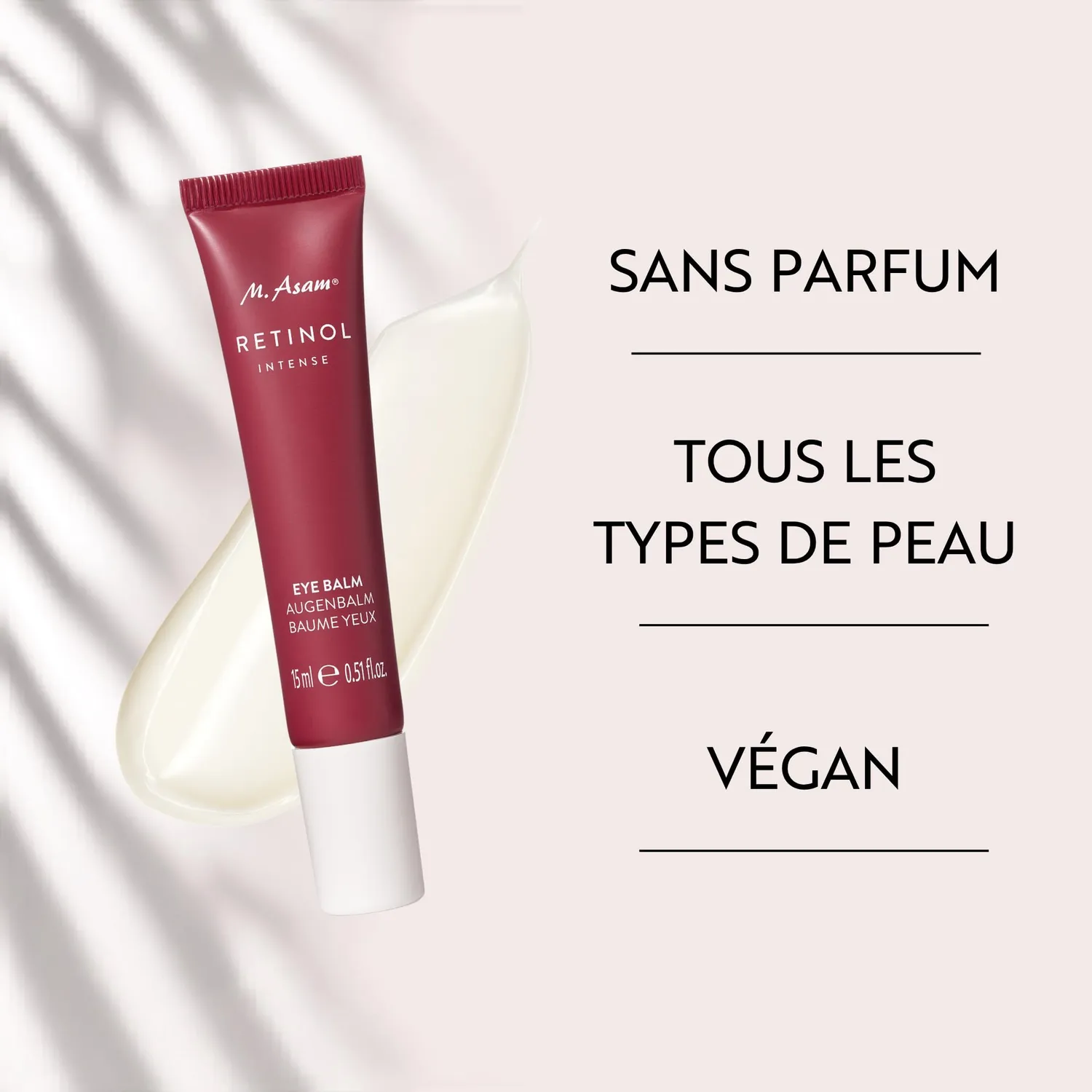 M. Asam Retinol Intense Soin yeux ridules 15 ml