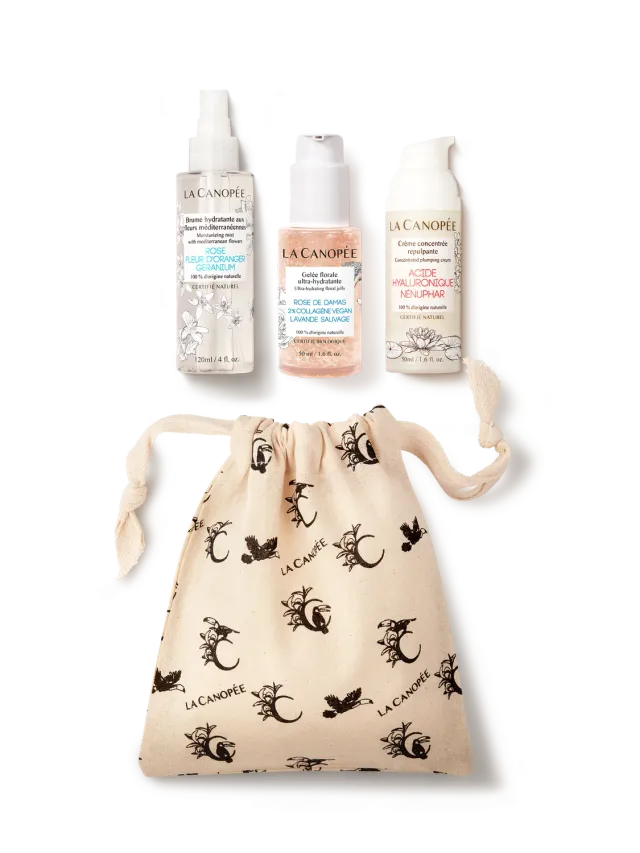 La Canopée Pochette Nouveauté Anti-Âge coffret 3 soins