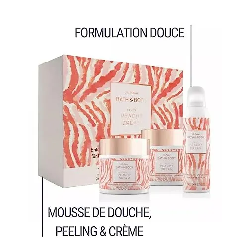 M. Asam Bath & Body Peachy Dream coffret corps pêche 3 soins