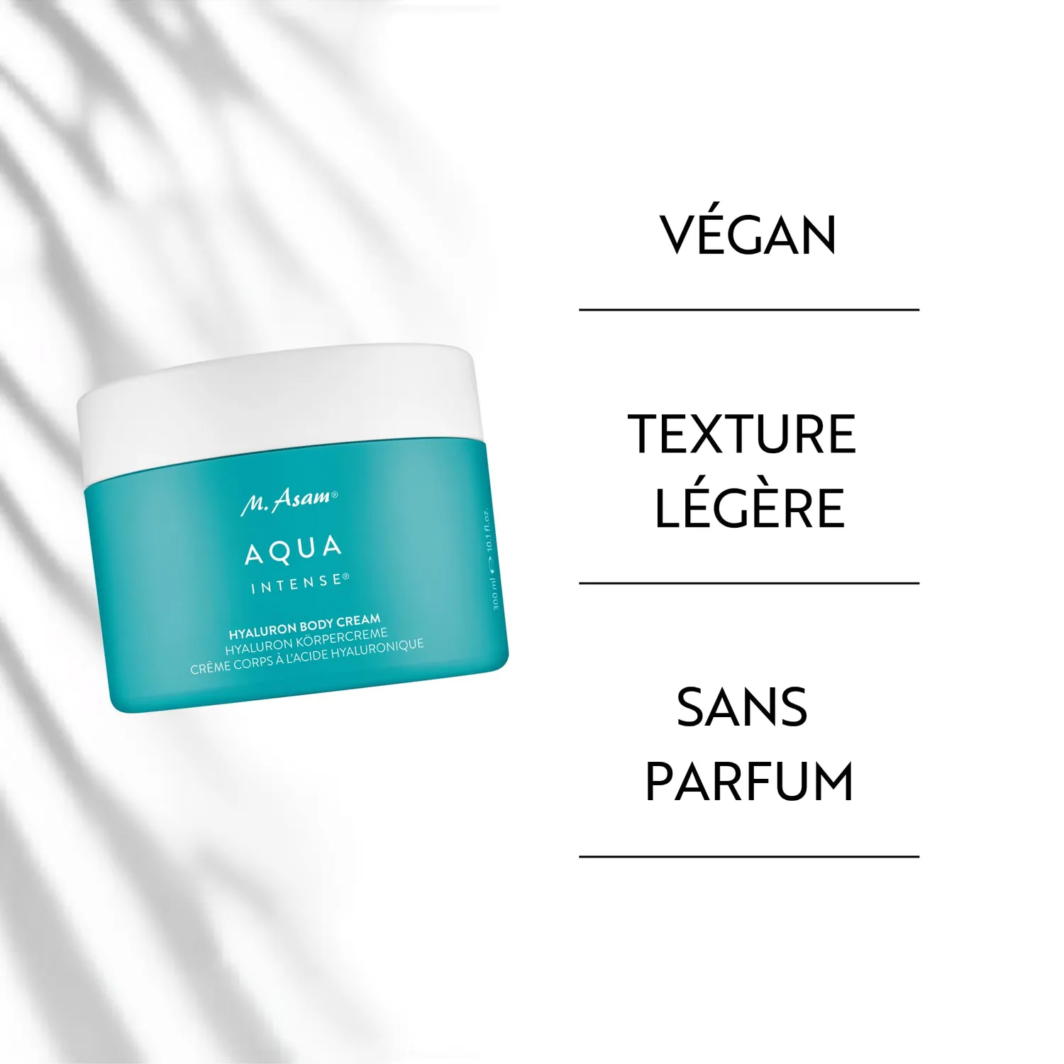 M. Asam Aqua Intense crème corps 300 ml hyaluronique