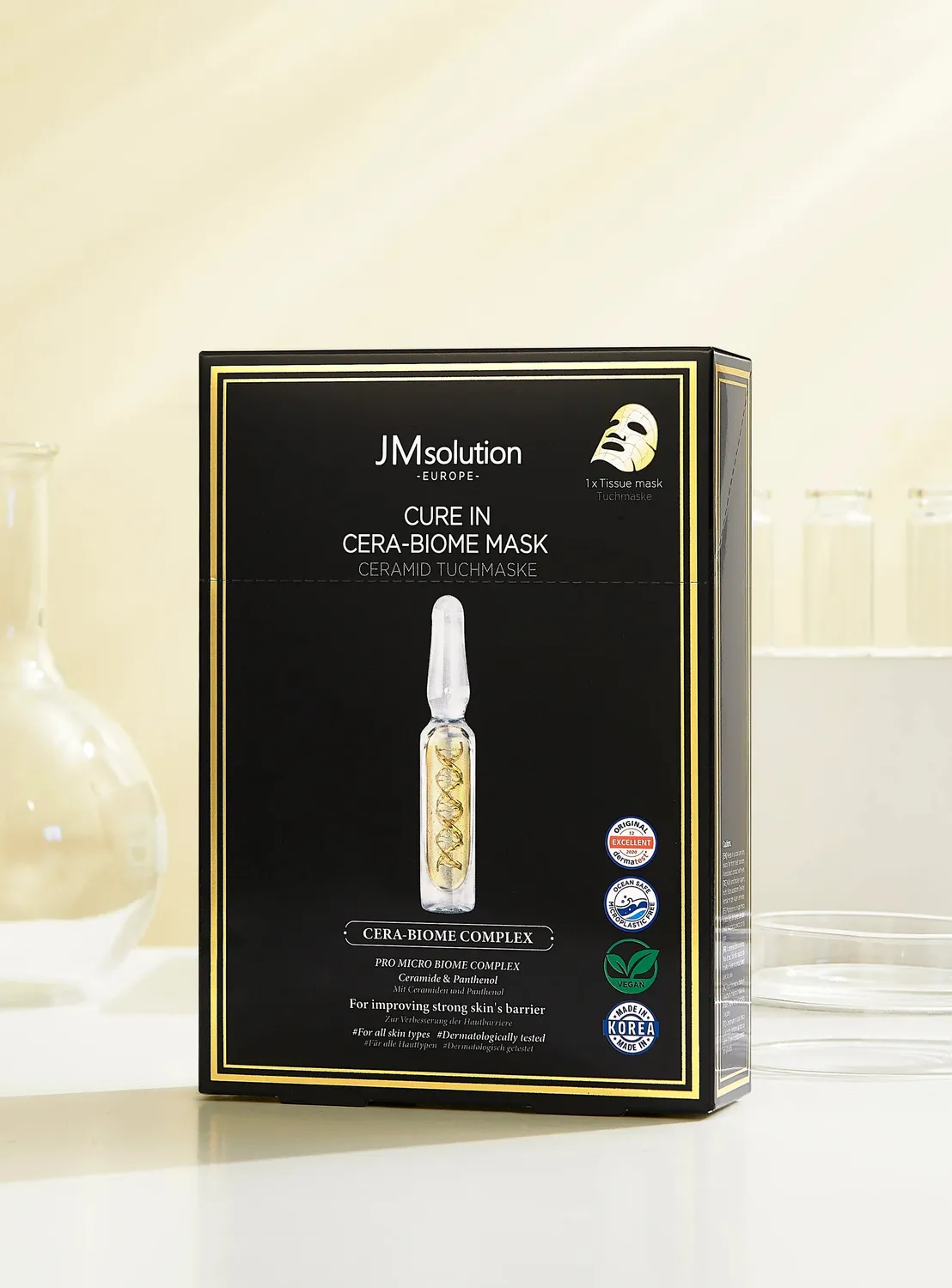 JMsolution Cure In Cera-Biome masque tissu 1 pièce céramides
