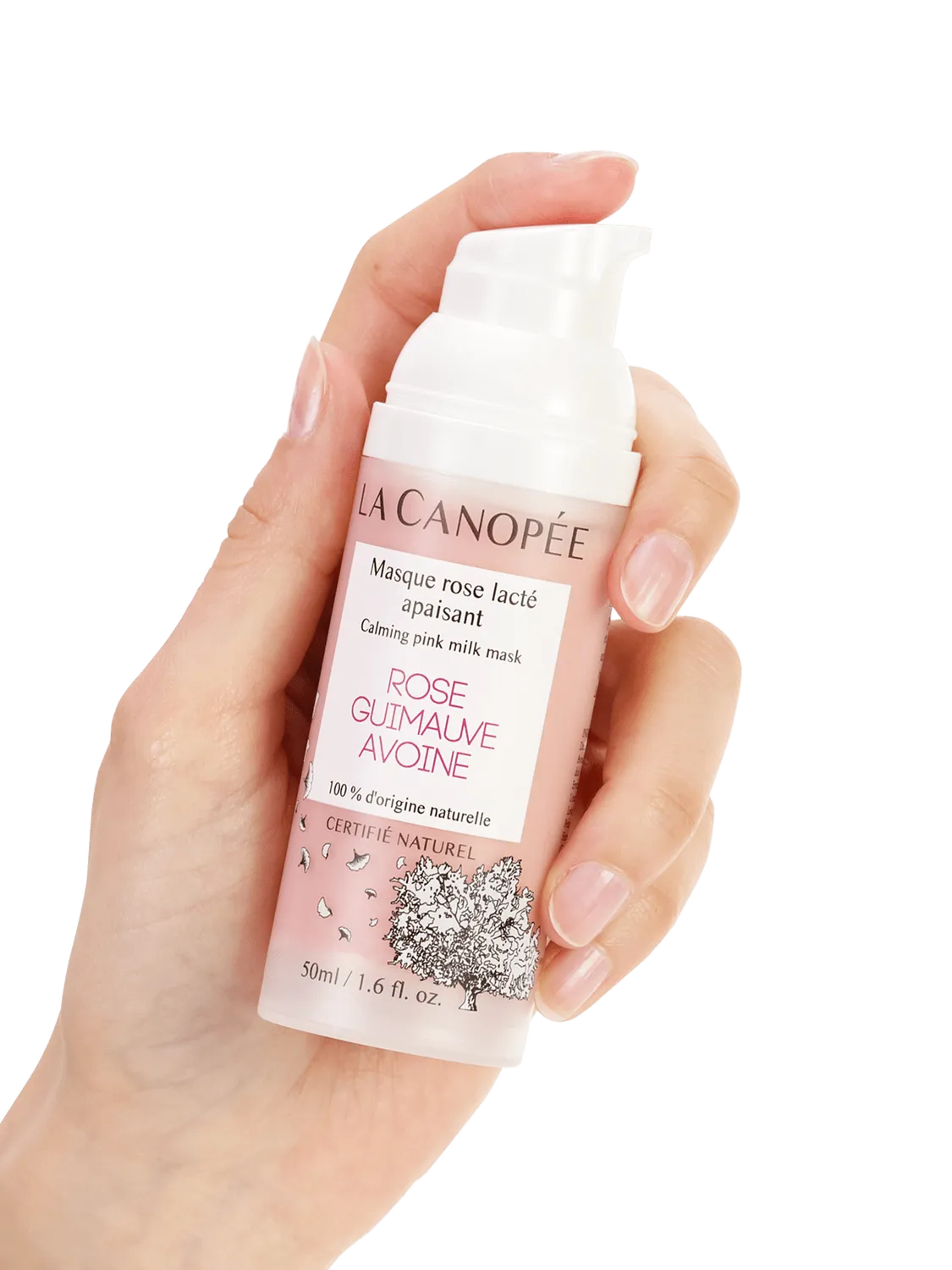 La Canopée Masque rose masque visage 50 ml apaisant