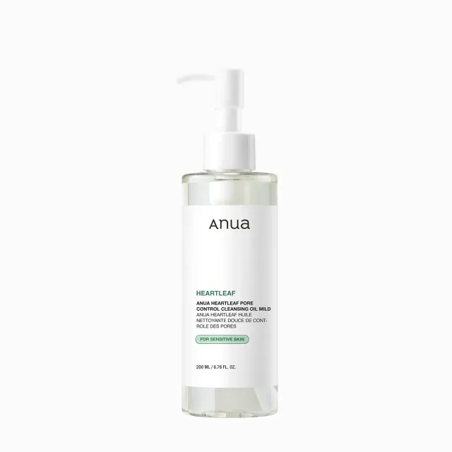 ANUA Heartleaf Pore Cleansing Oil Mild huile démaquillante sensible