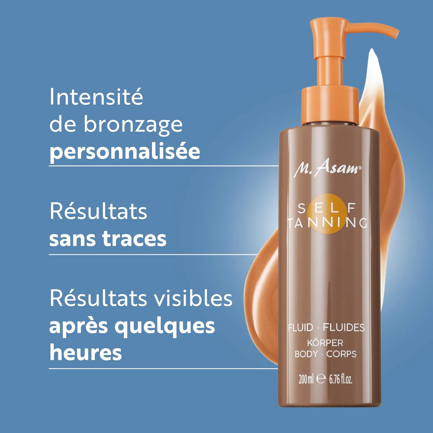 M. Asam Sun Self Tanning autobronzant corps 200ml