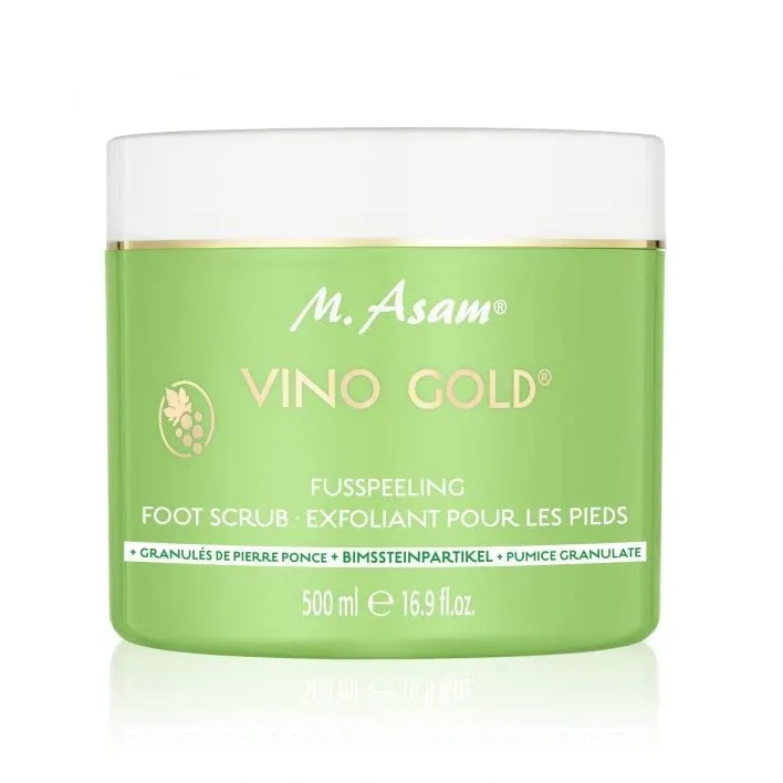 M. Asam Vino Gold peeling pieds 500 ml pierre ponce