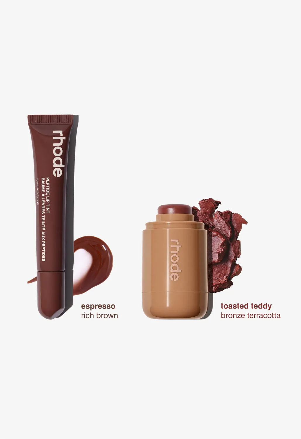Rhode The Duos coffret Toasted Teddy Espresso blush teinté