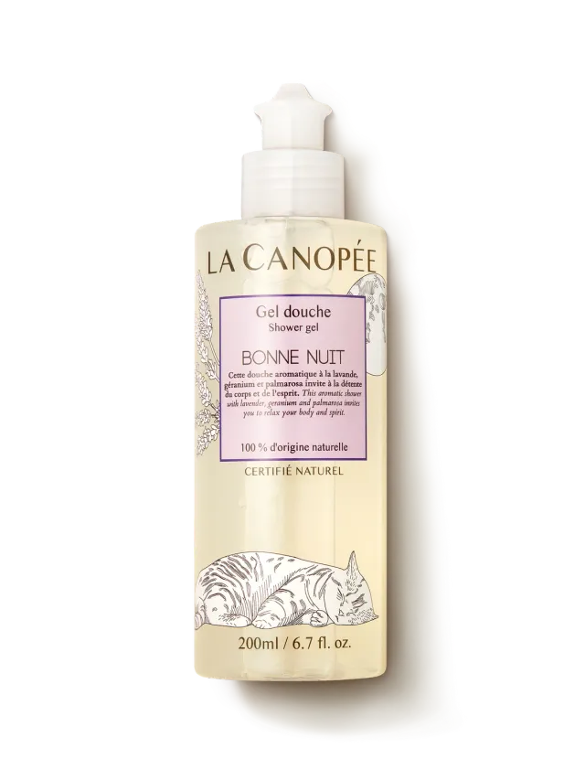 La Canopée Bonne Nuit gel douche lavande 200 ml relaxant