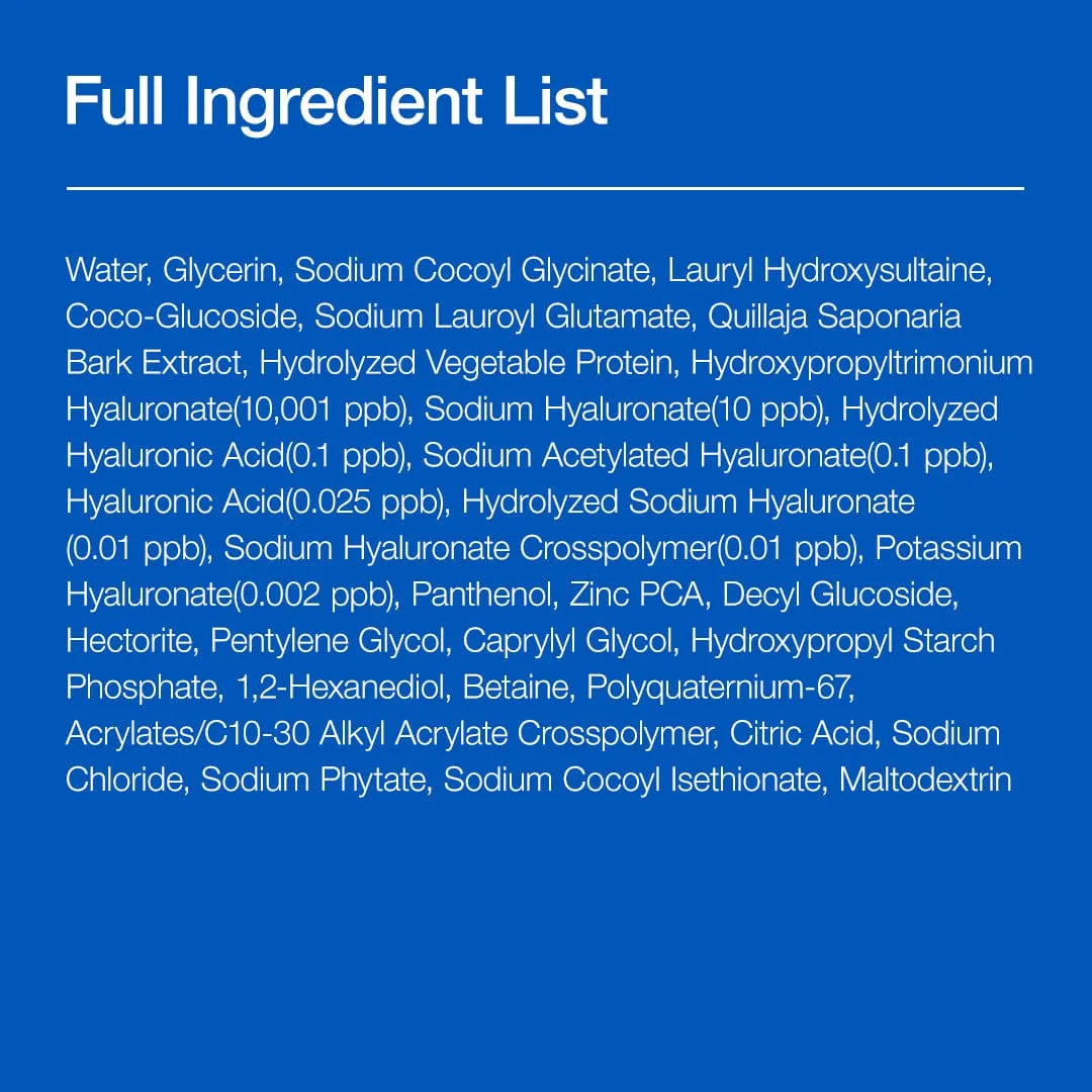 ANUA 8 Hyaluronic Acid nettoyant moussant doux