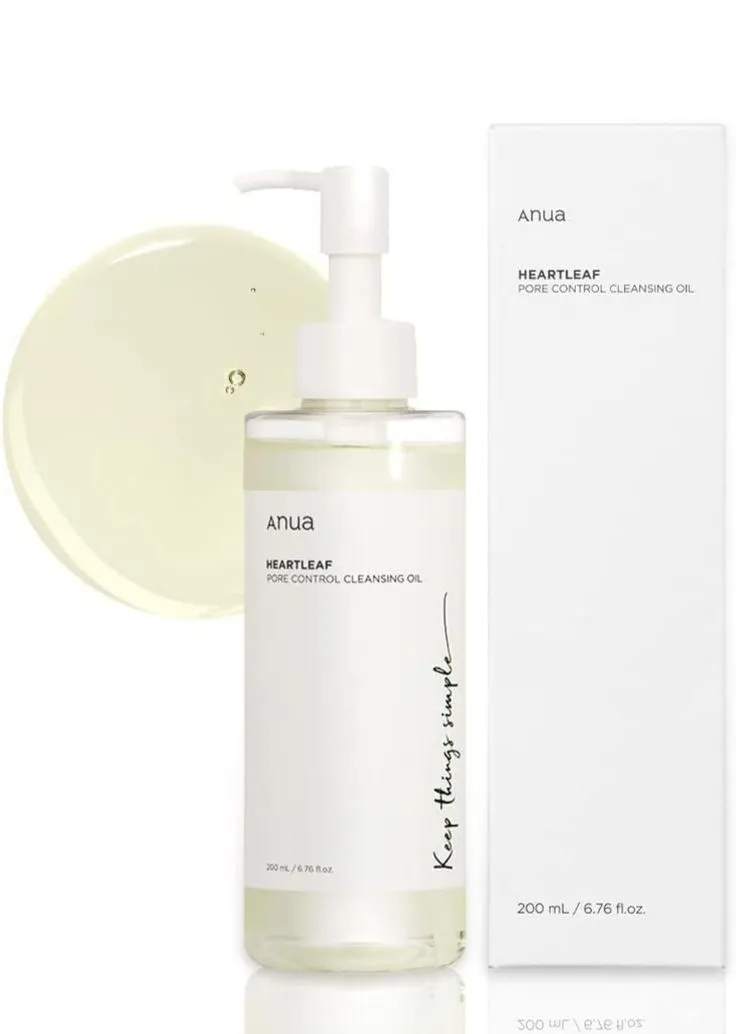 Anua Heartleaf huile démaquillante 200 ml anti-pores