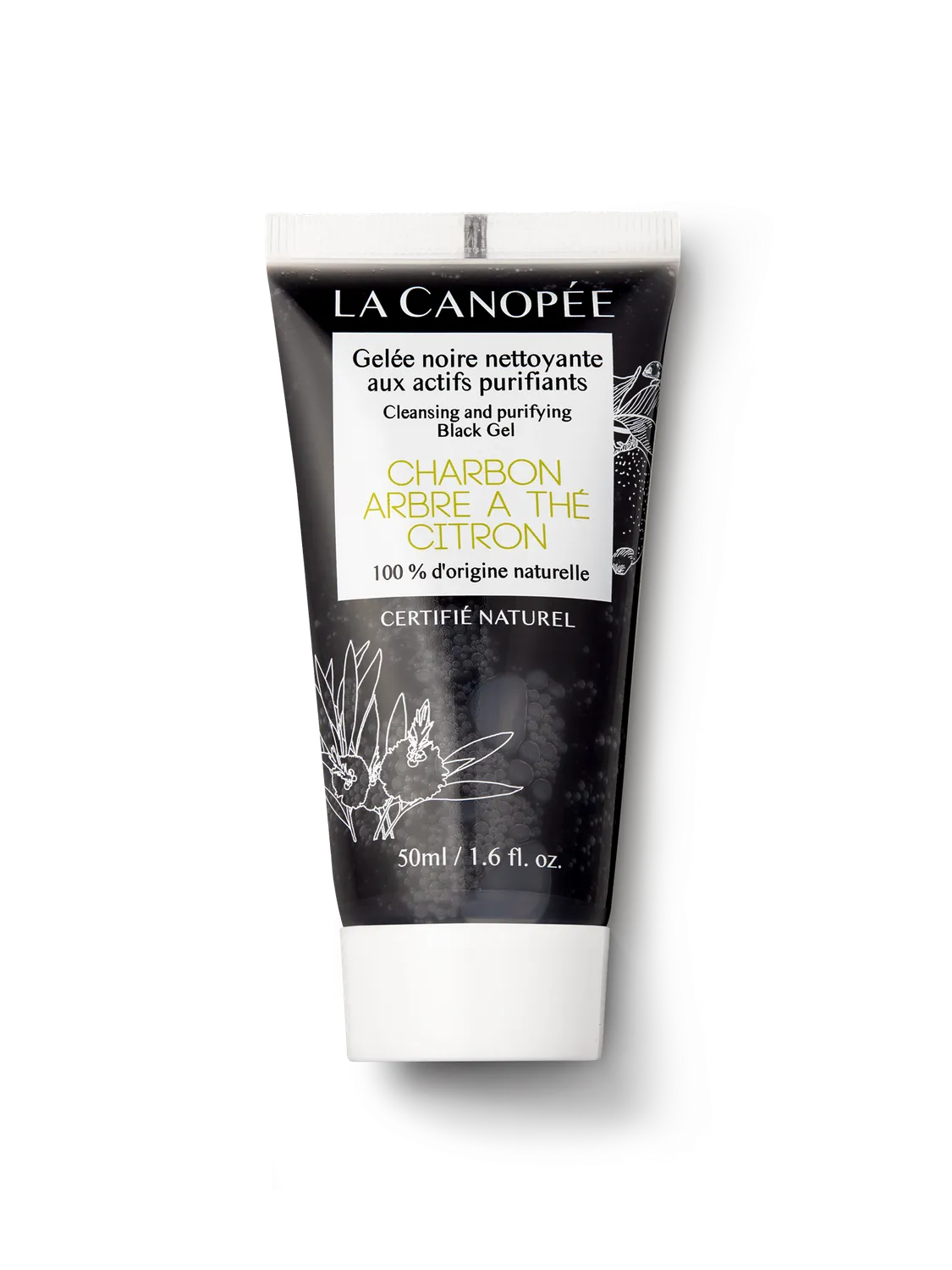 La Canopée Gelée Noire gelée nettoyante 120ml purifiante