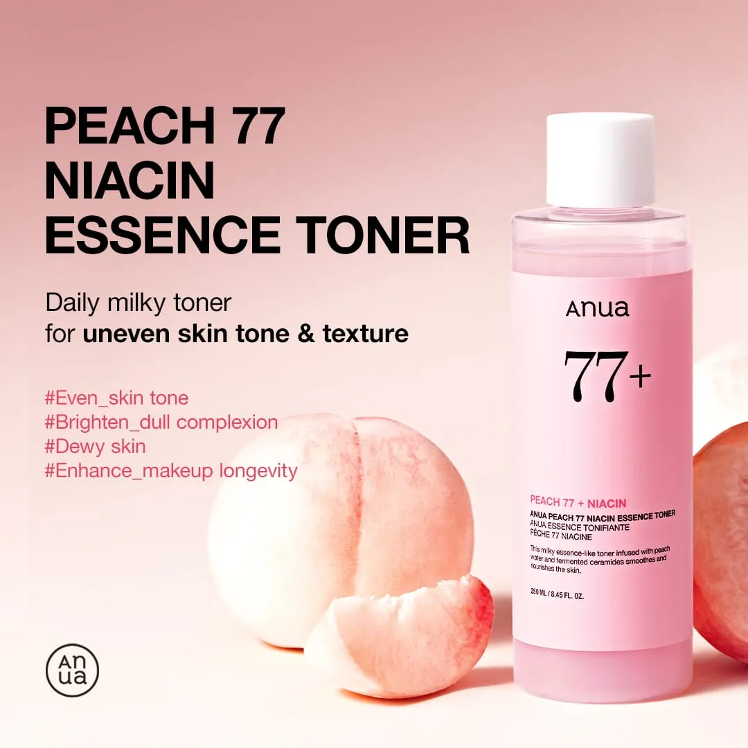 Anua Peach 77 Niacin lotion éclat à la pêche