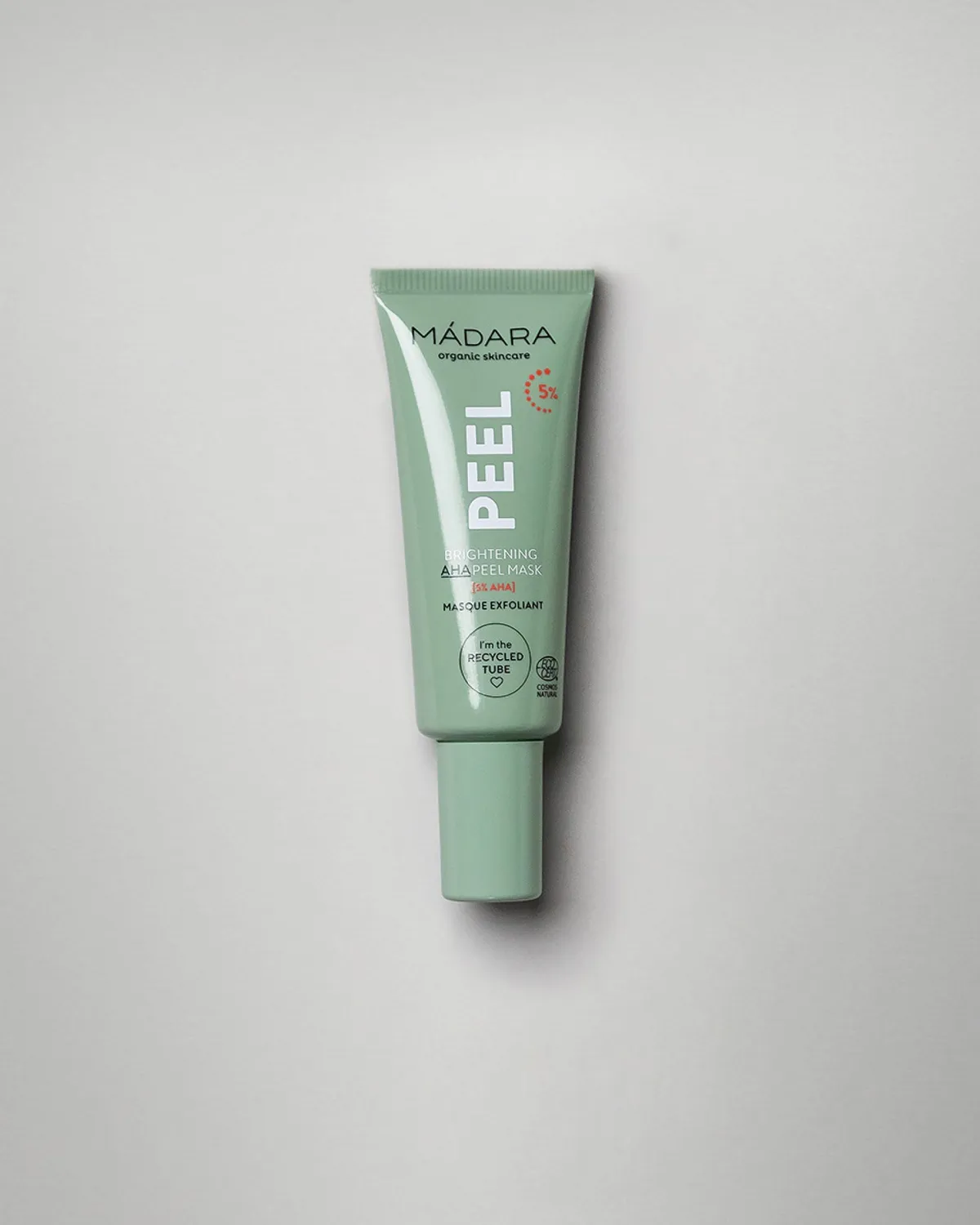 Mádara Brightening AHA Peel masque échantillon éclat