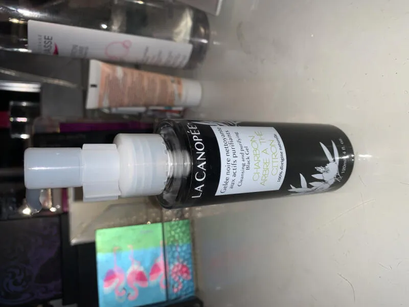 La Canopée Gelée Noire gelée nettoyante 120ml purifiante