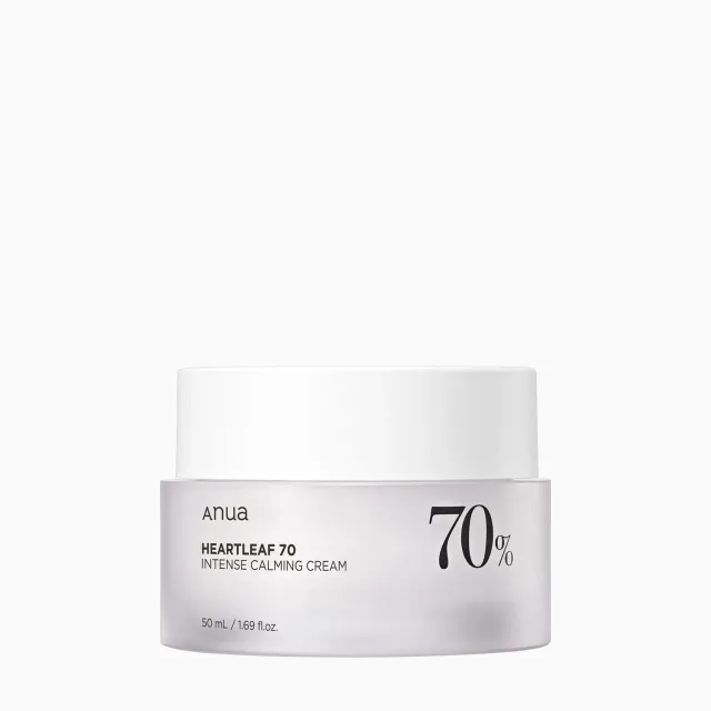 Anua Heartleaf 70 crème apaisante céramide peaux sèches