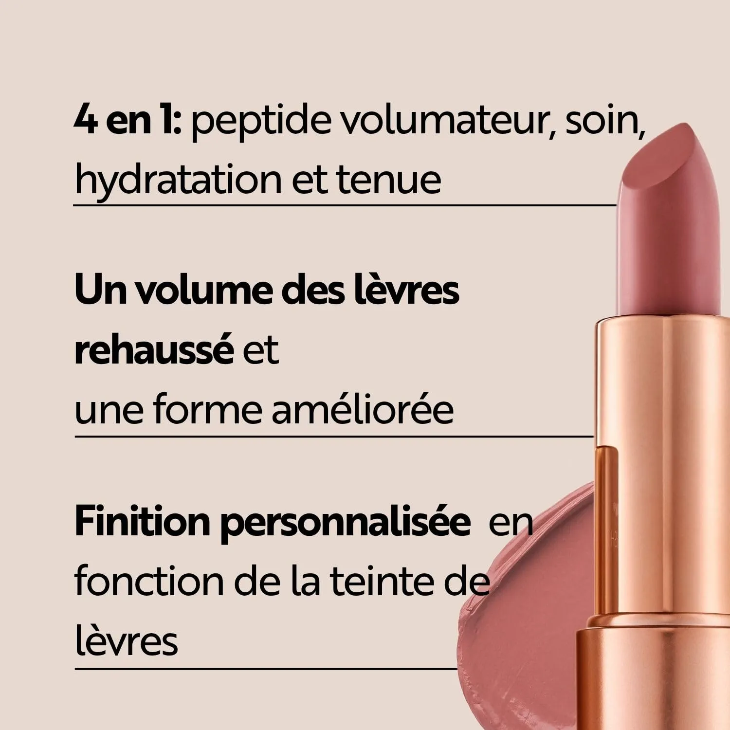 M. Asam Magic Finish Rouge à Lèvres Amande 4g Mat