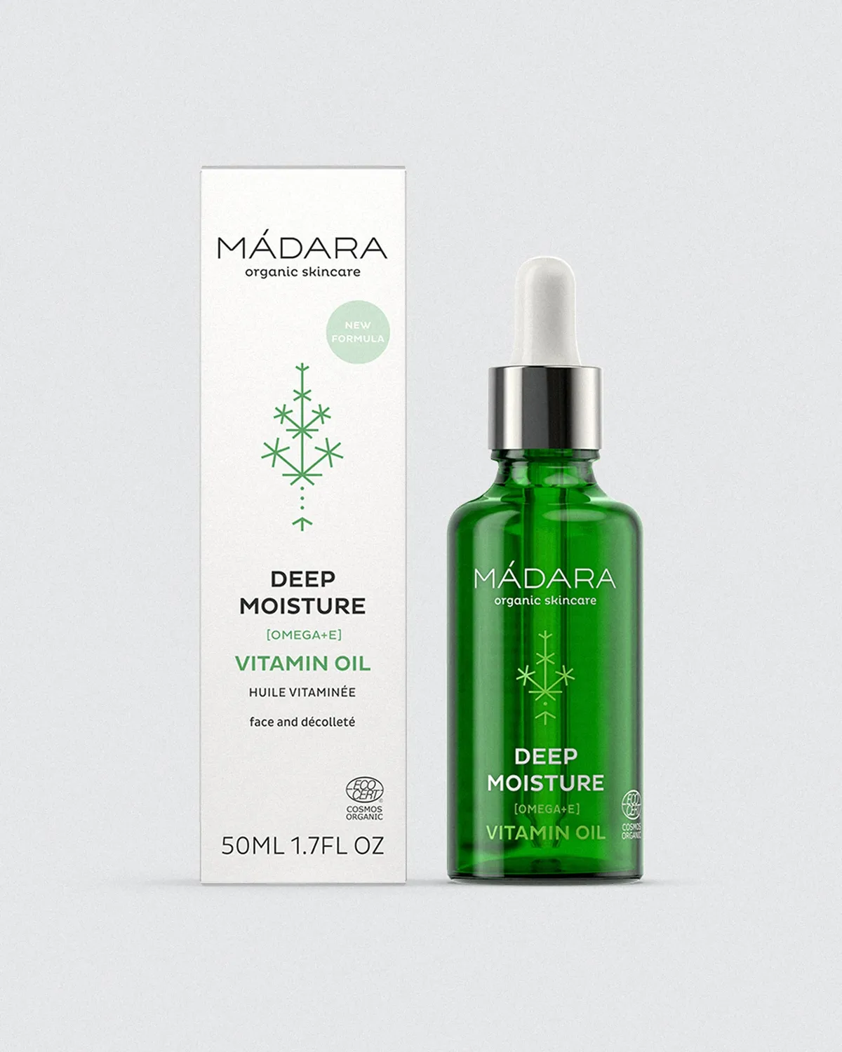 Mádara Vitamin Oil huile corps visage 50 ml nourrissante
